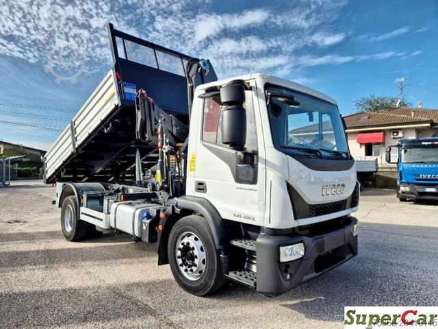 TRUCK WITH CRANE AND TIPPING TRUCK Iveco EUROCARGO 190 280