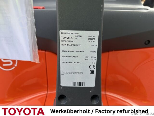 Hochhubwagen Toyota SWE 160 / Akku neu!