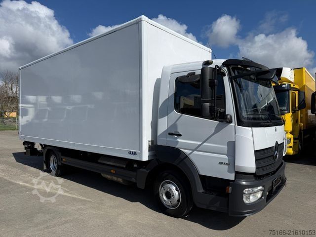 Box van MERCEDES-BENZ ATEGO 818 L Koffer 6,10 m LBW 1 to.*AHK*EURO 6 E