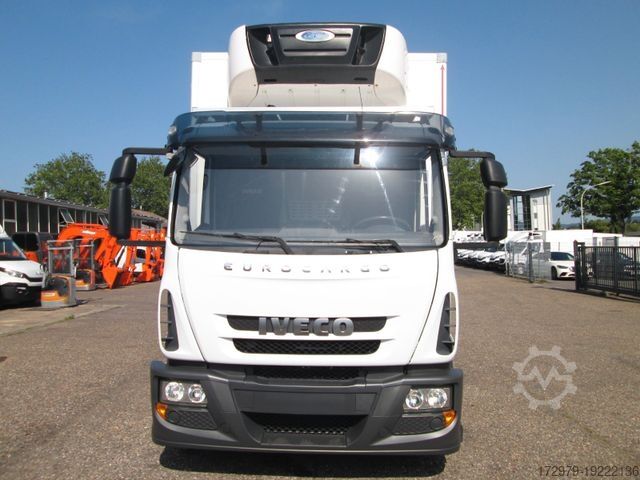 Refrigerated truck IVECO Eurocargo120E22*2xCarrier Supra850MT*LBW*Euro 5*
