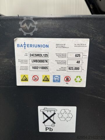 Elektro 3 Rad-Stapler Linde E 18-02 EVO Triplex