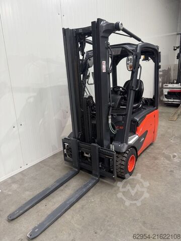 Elektro 3 Rad-Stapler Linde E 18-02 EVO Triplex STVO