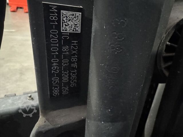 Elektro 3 Rad-Stapler Linde E 16 C-02 EVO Triplex