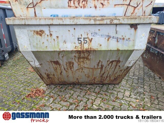Abrollcontainer  Absetzcontainer ca. 7m³ offen