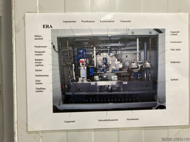Spray flood cleaning machine (3-tank) MTM ERA 300 S