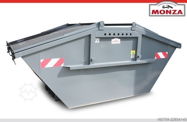 Skip container Monza 7 m³ - Stahldeckel