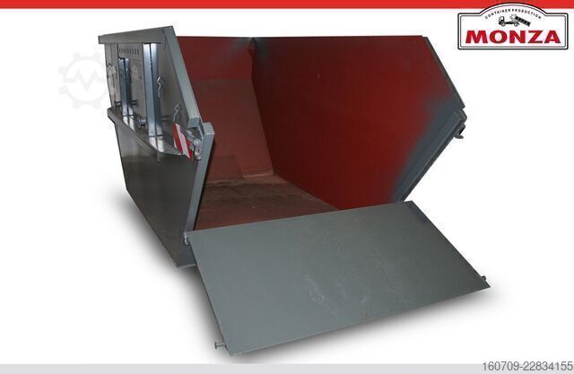 Skip container Monza 7 m³ - Absetzmulde mit Klappe