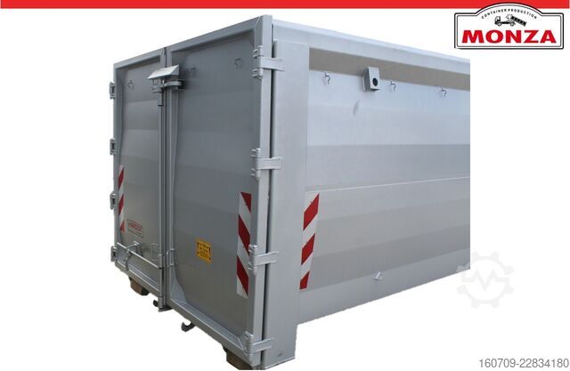 Roll-off container Monza 30,5 m³ - HARDOX - Doppelflügeltür