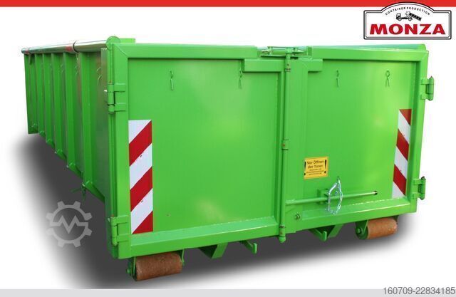Roll-off container Monza 13,8 m³ - Doppelflügeltür