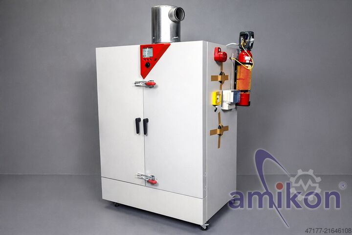 Test cabinet EUCAR 5, CO₂ extinguishing system Binder Batterie-Testschrank KB 720 Kühlinkubator mit Paket P Plus