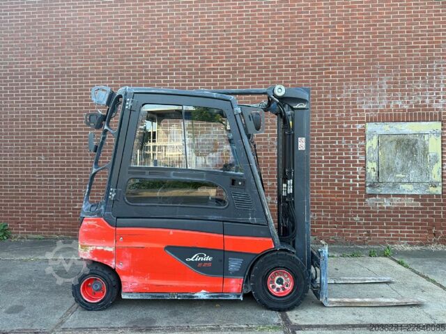 Electric 4-wheel forklift Linde E25L-01