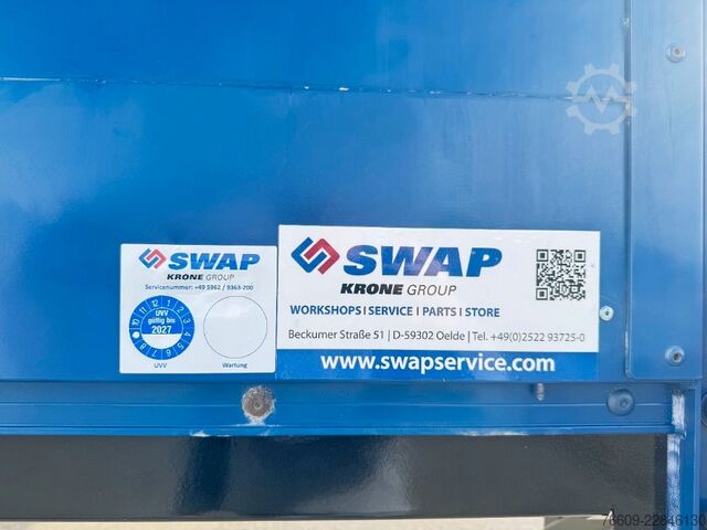 Swap body trailer KÖGEL Heck Portaltüren