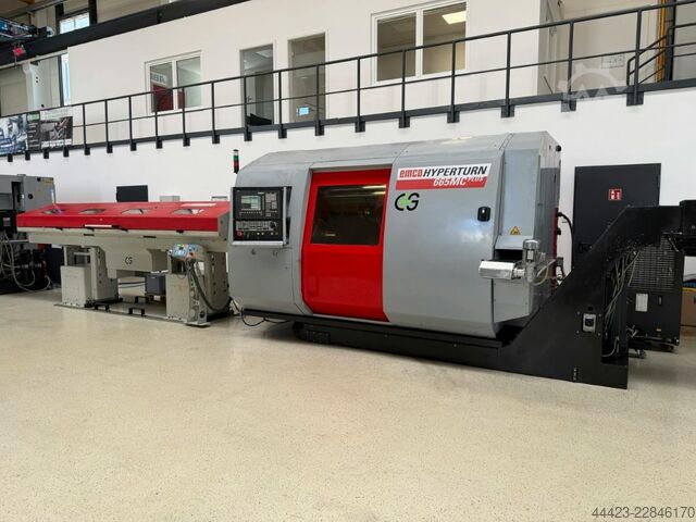 CNC lathe EMCO Hyperturn 665 MC Plus