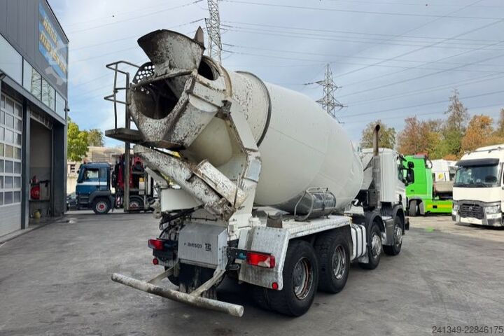 Concrete mixer truck SCANIA P450 8x4 Stetter 9m3