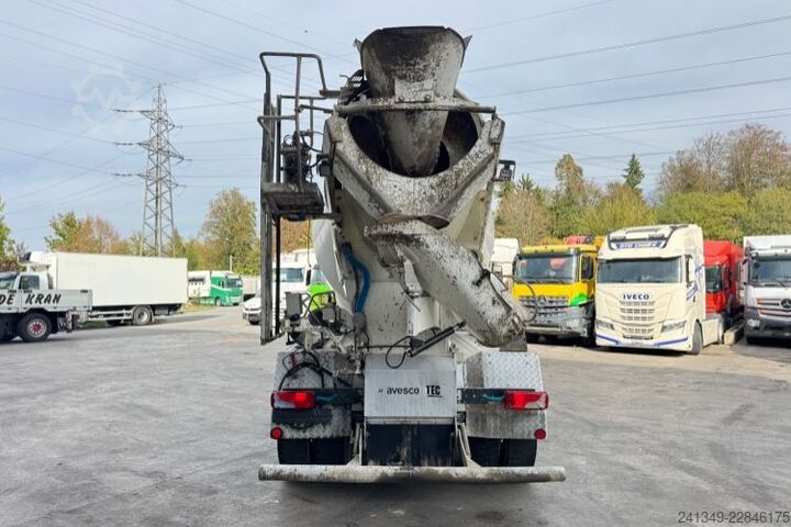 Concrete mixer truck SCANIA P450 8x4 Stetter 9m3