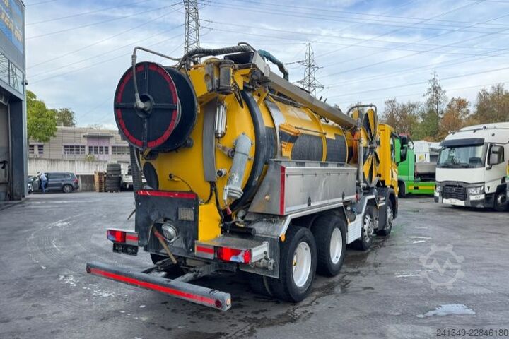 Vacuum tank truck SCANIA G450 8x4 Kaiser Aquastar 2 Saug- &...