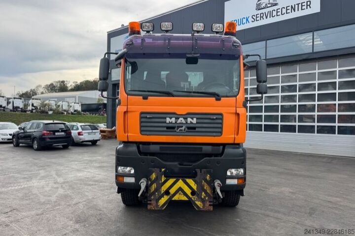 Roll-off tipper truck MAN TGA 28.440 6x4-4 Hiab 21T