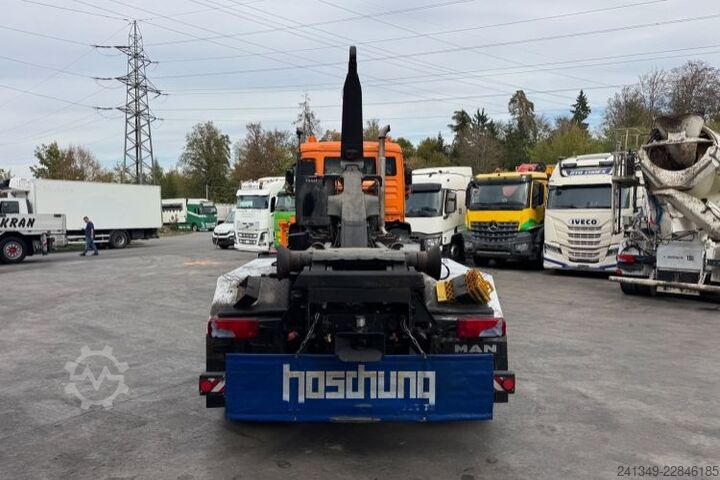 Roll-off tipper truck MAN TGA 28.440 6x4-4 Hiab 21T