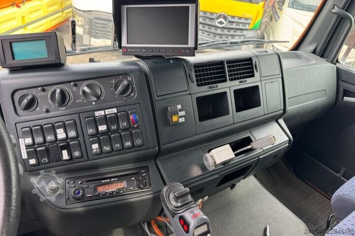 Roll-off tipper truck MAN TGA 28.440 6x4-4 Hiab 21T