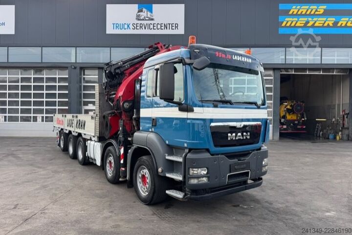 Truck mounted crane MAN TGS 41.480 10x4 Efffer 955 7+6 (855)