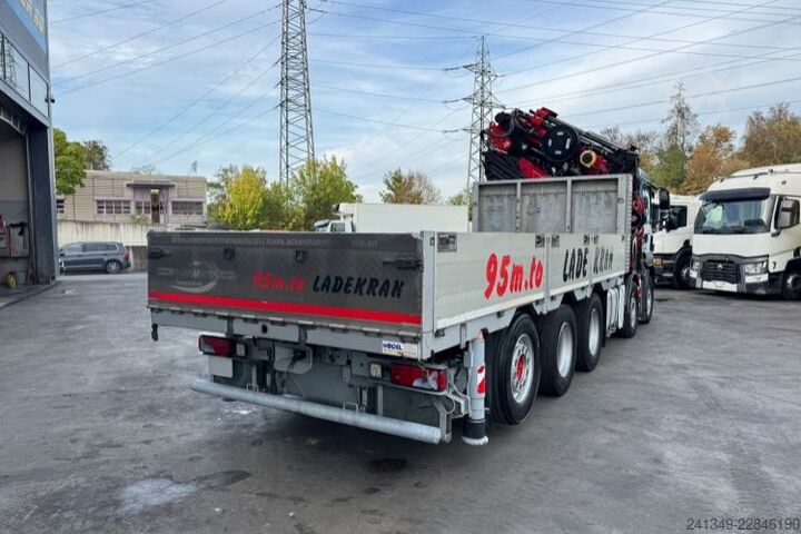 Truck mounted crane MAN TGS 41.480 10x4 Efffer 955 7+6 (855)