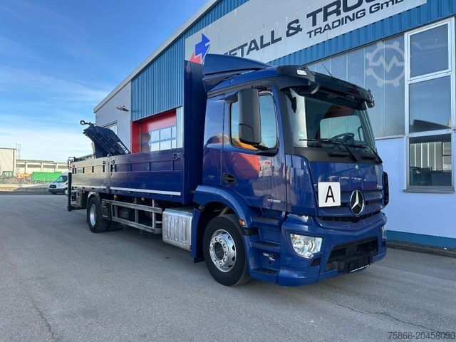 Autokran MERCEDES-BENZ 1836 LL Antos Pritsche & Heckkran MKG 116 A