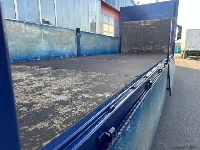 LKW mit Pritsche (offen) MERCEDES-BENZ 1836 LL Antos Pritsche & Heckkran MKG 116 A