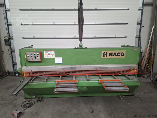 Hydraulic guillotine shear HACO TS 3006