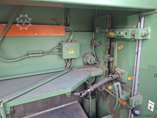 Hydraulic guillotine shear HACO TS 3006