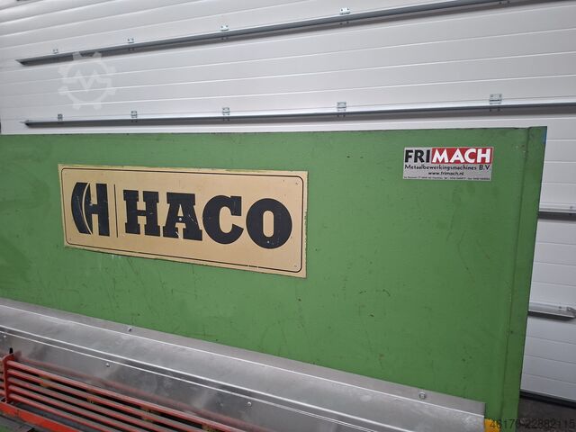 Hydraulic guillotine shear HACO TS 3006