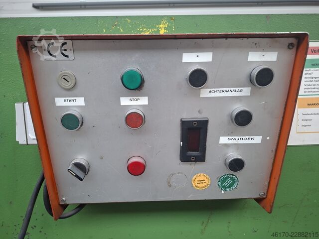 Hydraulic guillotine shear HACO TS 3006