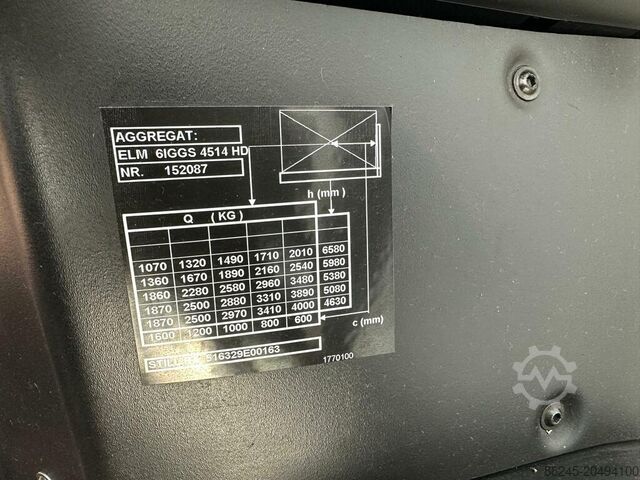 VS-22473 Electric triplex forklift Still RX60-50 with fork positioner STILL RX60-50