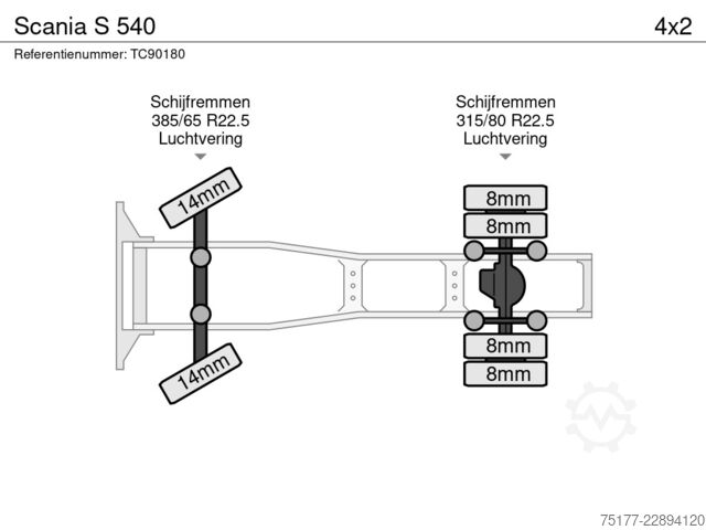 Standard-SZM Scania S 540