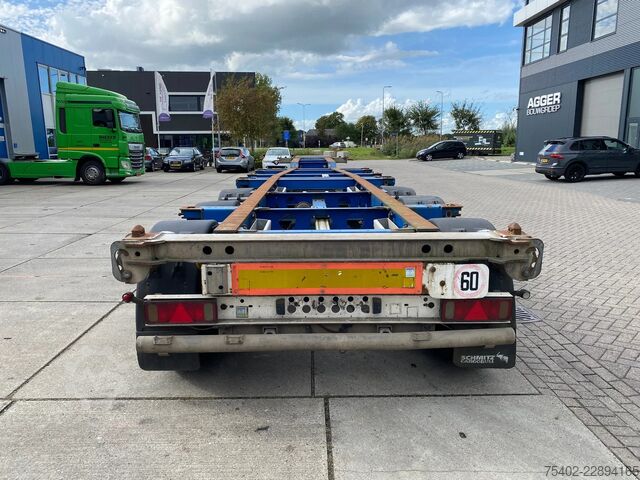 Containertransport Schmitz Cargobull SCF 24 G / BPW+Drum / 2x Extendable