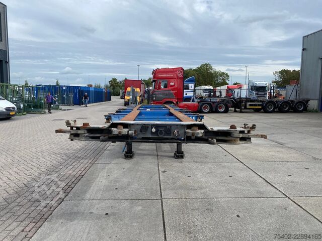 Containertransport Schmitz Cargobull SCF 24 G / BPW+Drum / 2x Extendable