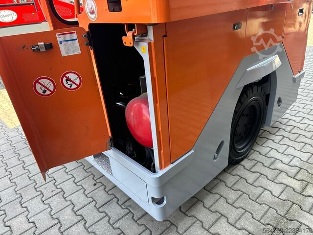 4-way forklift Combilift Hubtex DQ45 G /LPG/Only 1116 hours !