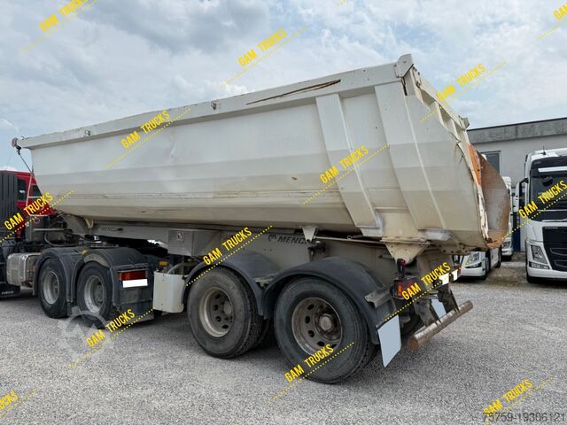 Tipper semi-trailer Menci SA740M KIPPER 26cbm 47Ton ABS