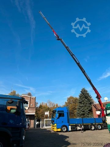 Truck mounted crane MAN 26.440 TGX Pritsche + PK 34002 + JIB Seilwinde