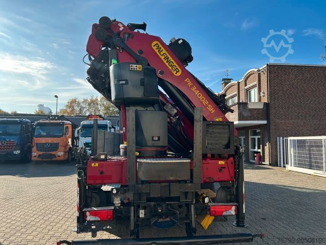 Autokran MAN 26.440 TGX Pritsche + PK 34002 + JIB