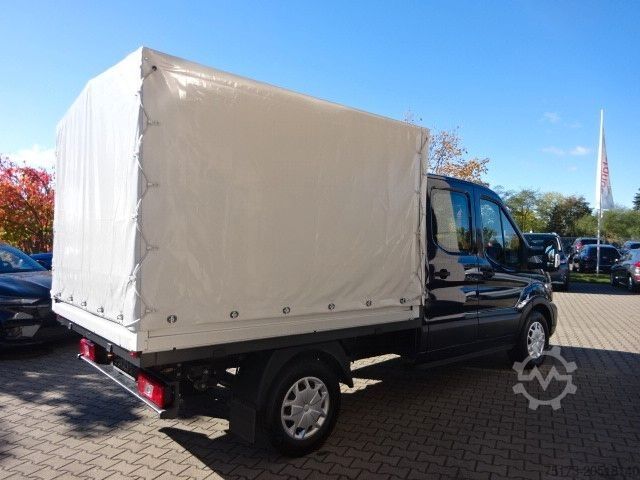 Transporter mit Pritsche & Plane FORD Transit Doka Pritsche 350 L2 VA 130PS Trend Plan