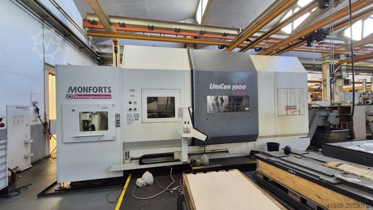 CNC-Dreh- und Fräszentrum MONFORTS UniCen 1000 MultiTurn