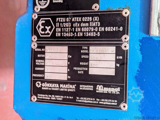 Gökkaya Machinery AKO®WALL EX KDH 10W  Gökkaya Machinery AKO®WALL EX KDH 10W