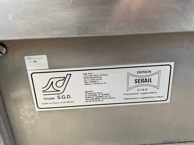Serail – Cuve agitée réfrigérée 100 litres  Serail – Cuve agitée réfrigérée 100 litres