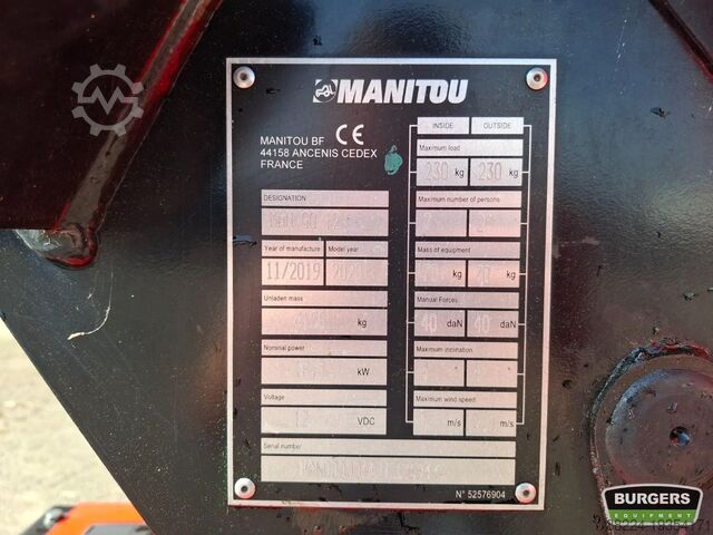 Articulated boom lift Manitou MAN'GO 12