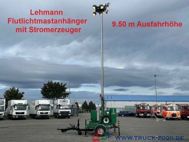 Other Andere Lehmann Lichtmastanhänger + 20 kVA Stromerzeuger