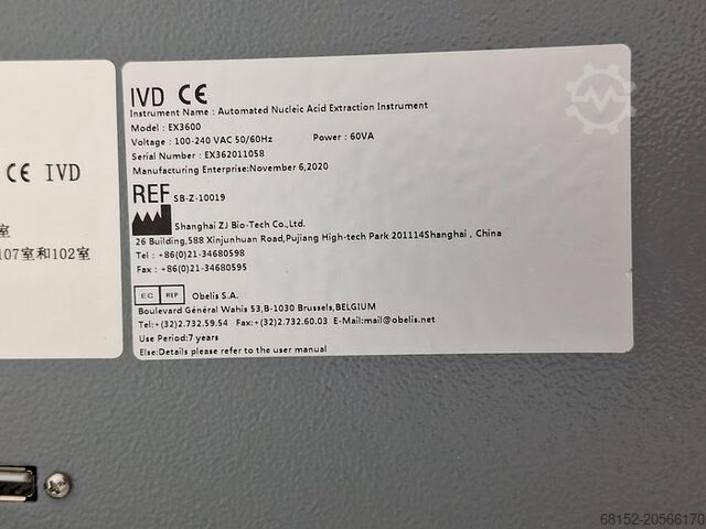 Liferiver EX3600 Nukleinsäure-Extraktionssystem Liferiver EX3600