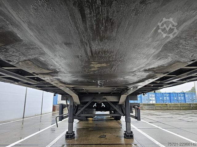 Schiebeplanen GROENEWEGEN DRO-14-27 GEGALVANISEERD BPW