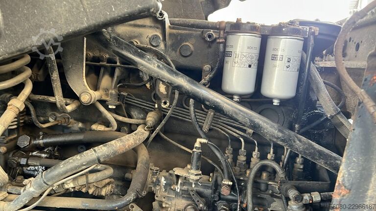 3-Seiten-Kipper MAN 25.372 (6 CYLINDER / MANUAL PUMP / POMPE MANUEL...