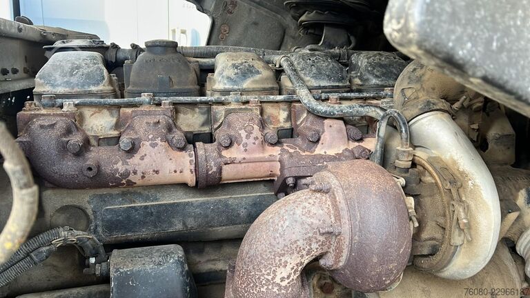 3-Seiten-Kipper MAN 25.372 (6 CYLINDER / MANUAL PUMP / POMPE MANUEL...