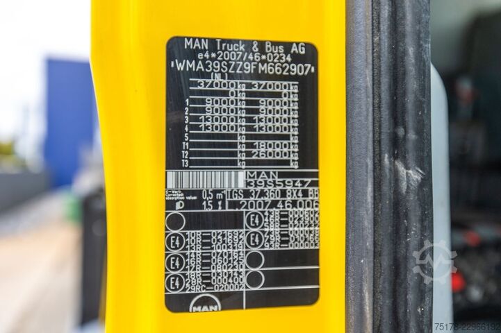 Mixer MAN TGS 37.360 BB - LIEBHERR 10M3